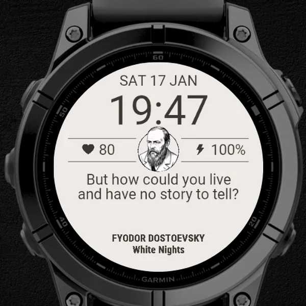 Existentialism 100 watch face