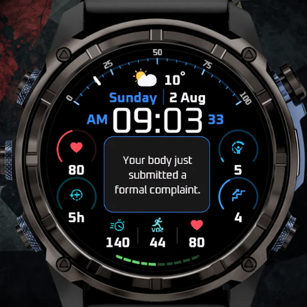 Grumpy Coach watch face